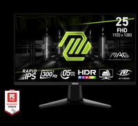 Monitor Gaming MAG 255XF 24,5 inci 300Hz 0,5ms HDR 100% SRGB DP/ Fast IPS