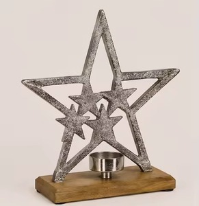 Premium Christmas Table Decor Metal <b>Tealight</b> <b>Holder</b> for Seasonal Home Collection - Product Image 5