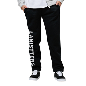 Custom <b>Mens</b> Bold Letter Print <b>Trousers</b> Relaxed Fit <b>Drawstring</b> Waist Straight Streetwear Pants OEM Clothing Factory Bulk Supplier - Product Image 3