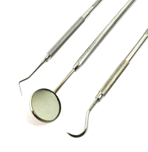 Kit d'examen dentaire 3 pièces - Kit d'hygiène bucco-dentaire - Kit d'examen dentaire Zarnab Surgical de qualité supérieure 3 pièces - Product Image 5