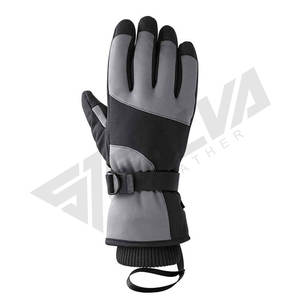 Gants de ski pour hommes, gants isolés chauds pour l'hiver et la neige, gants coupe-vent pour le ski - Product Image 1