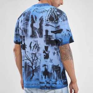 T-shirt homme à faible MOQ, plusieurs couleurs, nouveau streetwear et pour usage quotidien en public, t-shirt pour jeunes hommes. - Product Image 3
