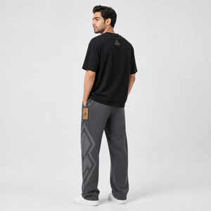 Pantalones de Hombre Personalizados OEM/ODM, Estilo Jogger, de Lona, Casuales, para Invierno, Resistentes, Transpirables, Ecológicos, de Secado Rápido, Corte Holgado, 100% Algodón - Product Image 2