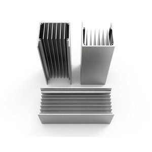 Disipador de Calor para Amplificador Serie 6000 de 100W, Cuadrado, de Aluminio Extruido, Duradero y Eficiente - Product Image 3
