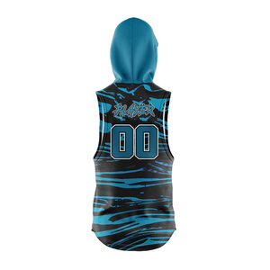 Uniformes de Fútbol Americano Personalizados al por Mayor para Hombre, con la Bandera Estadounidense, 7v7/7on7, Conjuntos de Camisetas 100% Poliéster de Secado Rápido - Product Image 3