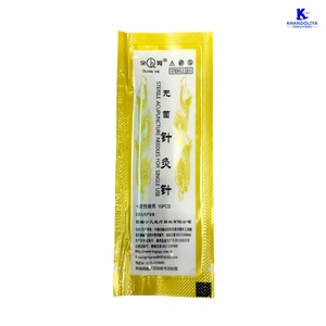 Aiguilles d'acupuncture K-Star KAN25, paquet de 500 pièces, aiguilles d'acupuncture jetables stériles 0,25x25mm - Product Image 4