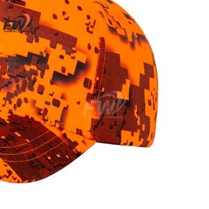 Casquette de baseball brodée 3D de haute qualité, design camouflage tendance pour homme et femme, idéale pour la chasse - Product Image 3