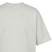 T-shirt gris cendré pour homme |   T-shirt à manches courtes en coton de qualité supérieure à col rond |   T-shirt uni décontracté pour impression, vente en gros, OEM, ODM