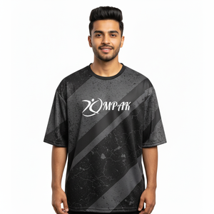 Camiseta Sublimada Oversize para Hombre, Moda Urbana Casual - Product Image 1