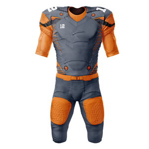 Nouveau design uniforme de football américain, service OEM, unisexe, vente chaude, maillot personnalisé respirant à manches courtes de haute qualité - Product Image 2