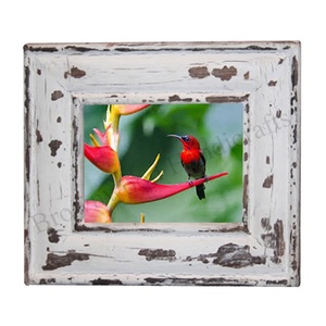 กรอบรูป4X4ไม้มะม่วงแบบชนบทกรอบรูปติดผนังทำมือปรับแต่งเองได้กรอบรูปผลิตจากอินเดีย - Product Image 5