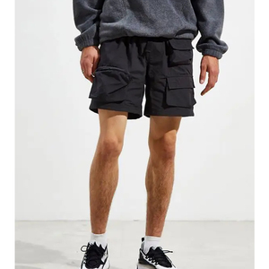 Men's <b>Cargo</b> Shorts 100% Cotton Canvas Waterproof Breathable Multi Pockets Casual Loose Fit Outdoor <b>Work</b> Wear Summer High Street - Product Image 5