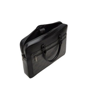Wholesale Custom Logo Handmade Vintage <b>Canvas</b> GENUINE Leather Messenger Bag Laptop Men Briefcase Leather - Product Image 3
