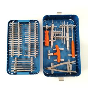 Juego de Instrumentos Ortopédicos Reutilizables de Acero Inoxidable DC-PK-0055 para Extracción de Huesos Rotos, Juego de Tornillos Canulados de 6.5mm, Certificado CE - Product Image 4