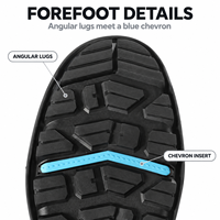 Semelles de chaussures antidérapantes durables pour chaussures de golf, de randonnée et baskets - Légères et sur mesure