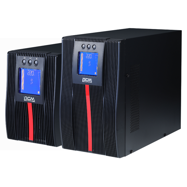 POWERCOM MAC-1000-10kVA Industrial On-Line UPS 1000VA-10kVA Capacity Pure Sine Wave LCD Display Double Conversion 220V Single