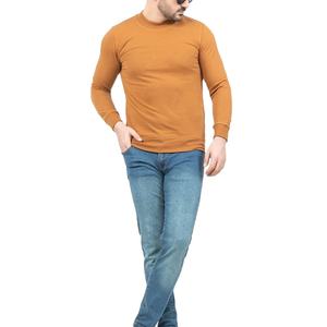 Nuevo estilo para hombre Heavyweight French Terry sudadera logotipo personalizado impresión venta al por mayor sudaderas de cuello redondo para hombres - Product Image 2