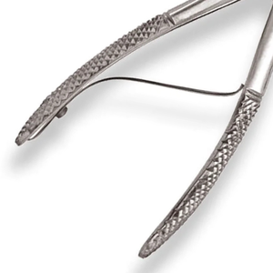 Forceps d'extraction dentaire # Instrument d'extraction dentaire manuel en acier inoxydable 151Xs, poignée ergonomique, professionnel, pour les dents inférieures - Product Image 5