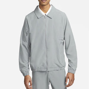 Veste coupe-vent pour homme de style vintage, imperméable, légère, en polyester, à capuche, mode, décontractée, pour l'extérieur - Product Image 1