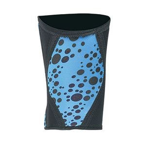 Genouillères en néoprène marine à texture bulle imprimée 7 mm pour compression, soutien articulaire et performance sportive (paire) - Product Image 1