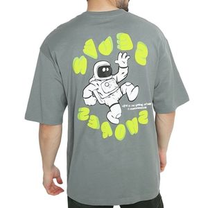 T-shirt Homme Personnalisé 100% Coton Haute Qualité 2025 – Impression DTG, Coupe Ample, Col Rond, Manches Courtes, Tricoté, Écologique - Product Image 5