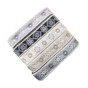 Cintas de Encaje de Algodón Bordadas de Alta Calidad, Adornos para Vestidos, Lentejuelas en el Cuello, Encaje a Precio de Mayoreo para Exportación a India - Product Image 1