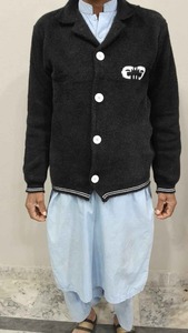 ชุดเสื้อสเวตเตอร์ขนโมแฮร์ผู้ชายสั่งทำพิเศษสุดหรู พร้อมกางเกงวอร์มขาบานทรงโอเวอร์ไซส์ อุ่นสบายสำหรับฤดูหนาว - Product Image 4