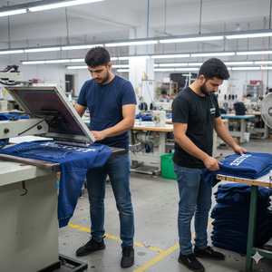 Sudadera con capucha de algodón grueso de 500 GSM, 100% algodón, con logo serigrafiado, pedrería personalizada, efecto descolorido por el sol, unisex, con cremallera. - Product Image 6