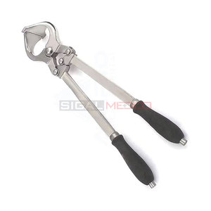 Pince de Castration Chirurgicale Vétérinaire Burdizzo 16 pouces, Émasculateur Coupe-foie, Équipement Élevage Durable Robuste en Acier Inoxydable Allemand - Product Image 2
