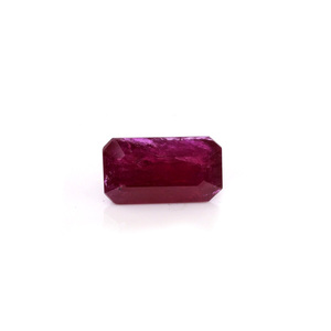 Rubis naturel non traité du Mozambique, octogone 6,20 carats, pierre précieuse de rubis naturel taillée en facettes, prête à l'emploi pour la création de bijoux - Product Image 3