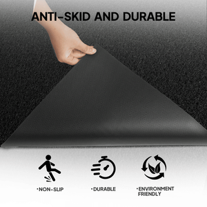 Tappeto d'ingresso commerciale extra lungo e spesso 90x150x1.2cm, 1 pz, nero, in PVC composito, resistente, per protezione pavimento e zerbino - Product Image 5