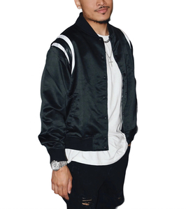 Women Customized Street Wear Breathable Bomber <b>Jacket</b> Wholesale <b>Long</b> Sleeve Satin Bomber <b>Men's</b> <b>Jackets</b> - Product Image 5