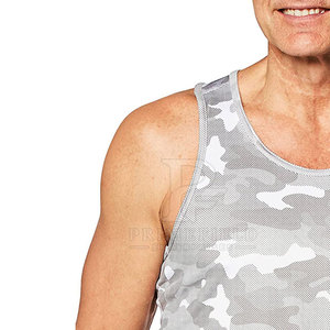 Cheap Price Men Casual Knitted <b>Stringer</b> <b>Vest</b> Breathable Light Weight Fabric Top Selling for Adults - Product Image 5