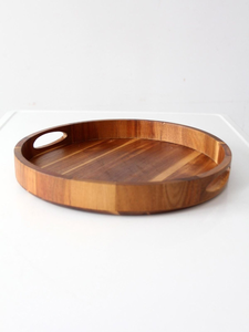 <b>Decorative</b> Wooden Serving Board Acacia Wood With Handle by blossom craft india - Product Image 2