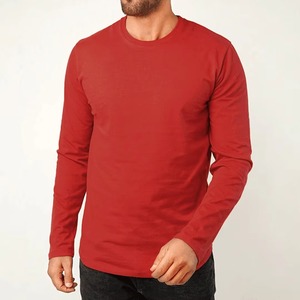 T-shirt décontracté pour homme à manches courtes 100% coton avec logo personnalisé imprimé en sérigraphie de haute qualité en gros - Product Image 1