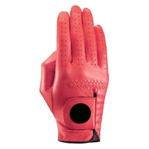 Gants de golf de sport sur mesure Dernier style avec cuir véritable en peau de mouton souple PU respirant Qualité supérieure Logo personnalisé - Product Image 6