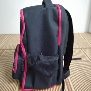 Squad Cheerleading <b>Backpack</b> <b>Black</b> Pink Team Bag Custom Logo OEM Wholesale Competition - Product Image 4