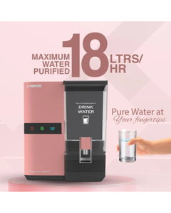 Système de traitement d'eau domestique par osmose inverse FINPURE PINK WATER TREATMENT RO COPPER ALKALINE TDS avec indicateur LED - Product Image 3