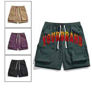 เสื้อผ้าผู้ชายสั่งทำขายส่ง ผ้าฝ้าย 100% คุณภาพสูง ผ้าอ๊อกซ์ฟอร์ด แห้งเร็ว เป็นมิตรกับสิ่งแวดล้อม ระบายอากาศได้ดี สวมใส่สบายๆ สไตล์สตรีทแวร์ สำหรับฤดูร้อนและเล่นกีฬา - Product Image 3