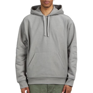 Sudadera con Capucha de Invierno para Hombre, 100% Algodón, con Cierre, Forro Polar Grueso, Logotipo Personalizado, Transpirable, de Alta Calidad - Product Image 3