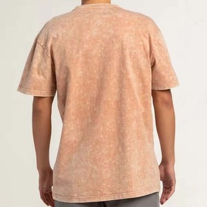 T-shirt en jersey tricoté 100 % coton respirant pour homme, style streetwear hip-hop 2026, dernière conception, personnalisable OEM - Product Image 2