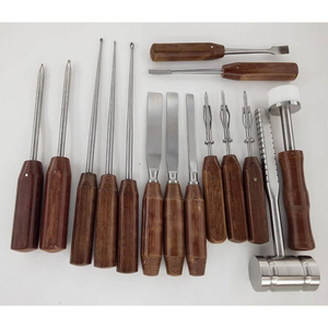 17 Piece Veterinary Orthopedic Medical Education Kit Stainless Steel Surgical Tools Manual Bone Surgery Training <b>Set</b> - Product Image 6
