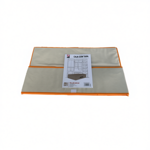 Boîte de rangement en tissu non tissé 70X40X20 avec couvercle CAJA DE ORGANIZADOR Paniers et bacs - Product Image 1