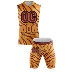 ออกแบบชุดยูนิฟอร์มฟุตบอลแบบธง 7v7 ของคุณเอง เสื้อเจอร์ซีย์ระบายอากาศได้ดี พิมพ์ลายแบบ Sublimation เต็มตัว พร้อมออกแบบตัวอักษรสำหรับผู้ใหญ่ - Product Image 2