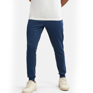 กางเกงขายาวผู้ชายผ้าฝ้ายสำหรับฤดูร้อน ระบายอากาศได้ดี ทรงหลวม สไตล์สตรีทแวร์ สีพื้น แฟชั่นลำลอง รับผลิตแบบ OEM - Product Image 5