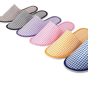 High Quality Eco-Friendly Jute Hotel <b>Slippers</b> Soft Disposable Spa <b>Towel</b> for Travel Wholesale Supply with Low MOQ - Product Image 5