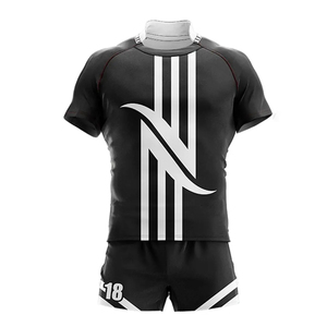 ชุดฟุตบอลแบบ sublimated สำหรับผู้ชาย OEM แบบกำหนดเอง แขนสั้น ระบายเหงื่อได้ดี ผลิตจากโพลีเอสเตอร์ สำหรับผู้ใหญ่ ใช้ได้ทุกฤดู - Product Image 5