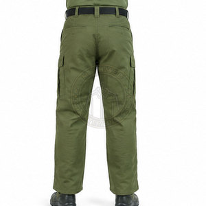 Pantalón Estilo Vintage de la Guerra Americana con Forma Cómoda, Tela Resistente y Costuras Impecables - Product Image 2
