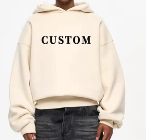 Sudaderas con Capucha Personalizadas de Alta Calidad, 100% Algodón, para Hombre, Corte Regular, 500gsm, Talla Grande, Bordadas, para Invierno - Product Image 5