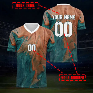 Diseño de Camiseta de Fútbol Personalizada, Calidad Premium, Transpirable, Ecológica, Ropa Deportiva de Manga Corta para Equipo, Entrenamiento, Partido, Aire Libre - Product Image 5